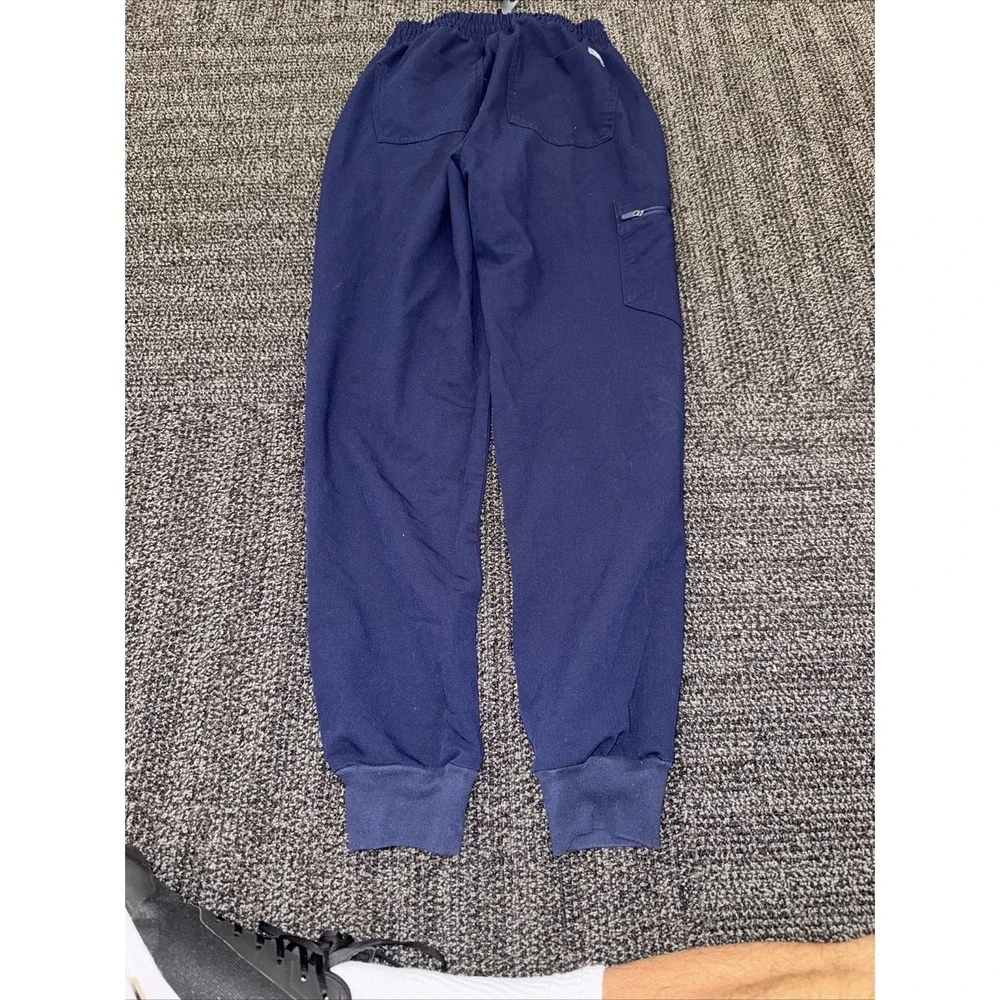 Figs Pants Womens XS‎ Scrub Cade Graphite Blue Cargo Scrub Medical Uniform